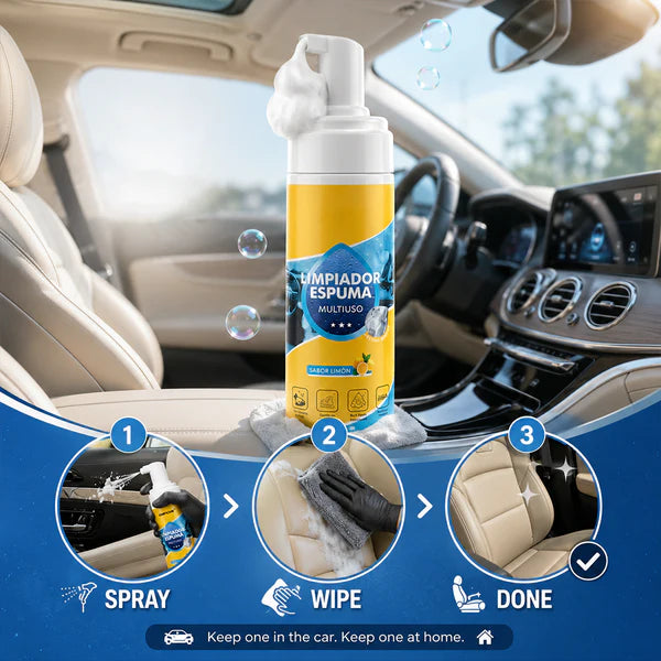 Heavy Duty Multi-Enzyme Foam Cleaner Spray – 150ml Value Size