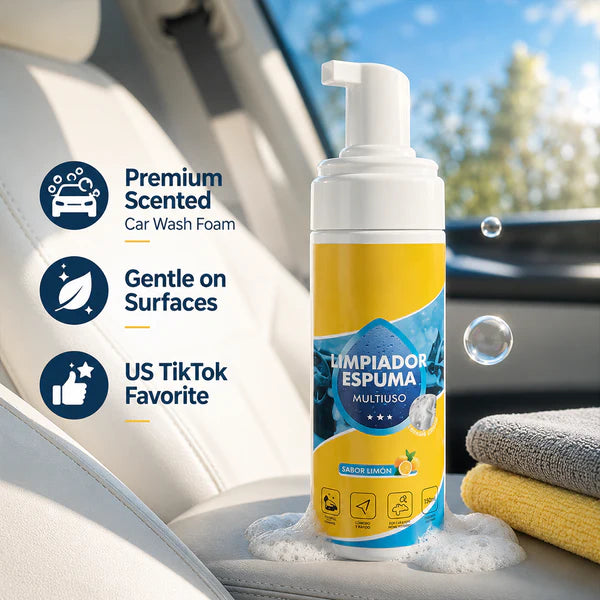 Heavy Duty Multi-Enzyme Foam Cleaner Spray – 150ml Value Size