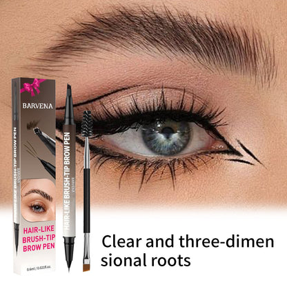 4D Hair-Like Brow Pen | 2-in-1 Dual-Ended Design