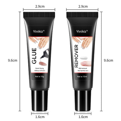 Yinikiz Press-On Nail Glue & Remover Kit