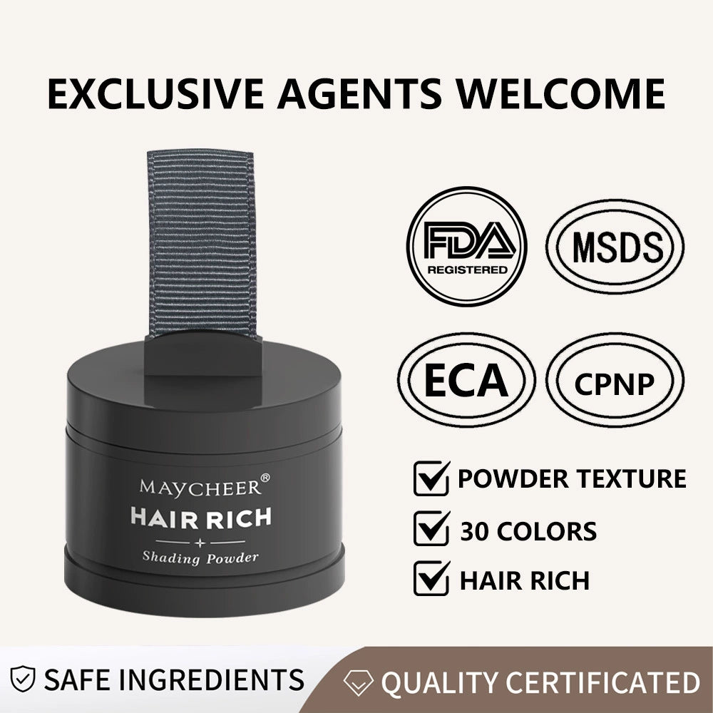 MAYCHEER Instant Hair Filler Powder for Thinning Spots