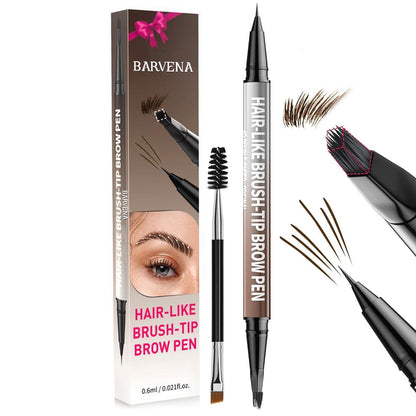4D Hair-Like Brow Pen | 2-in-1 Dual-Ended Design