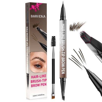 4D Hair-Like Brow Pen | 2-in-1 Dual-Ended Design